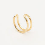 Load image into Gallery viewer, minimalistic gold ear cuff
