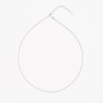 Load image into Gallery viewer, dainty silver curb choker necklace
