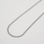 Load image into Gallery viewer, dainty silver curb necklace
