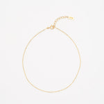 Load image into Gallery viewer, minimalistic gold classic anklet
