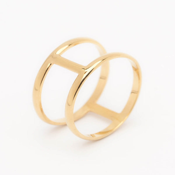 dainty gold layered ring
